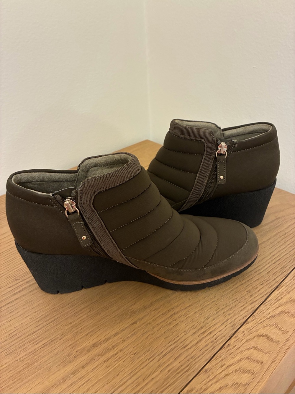Dr. Scholls Women’s Boulevard Ankle Booties - Olive Green